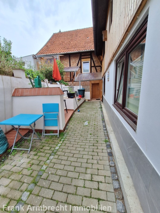 Hausrückseite