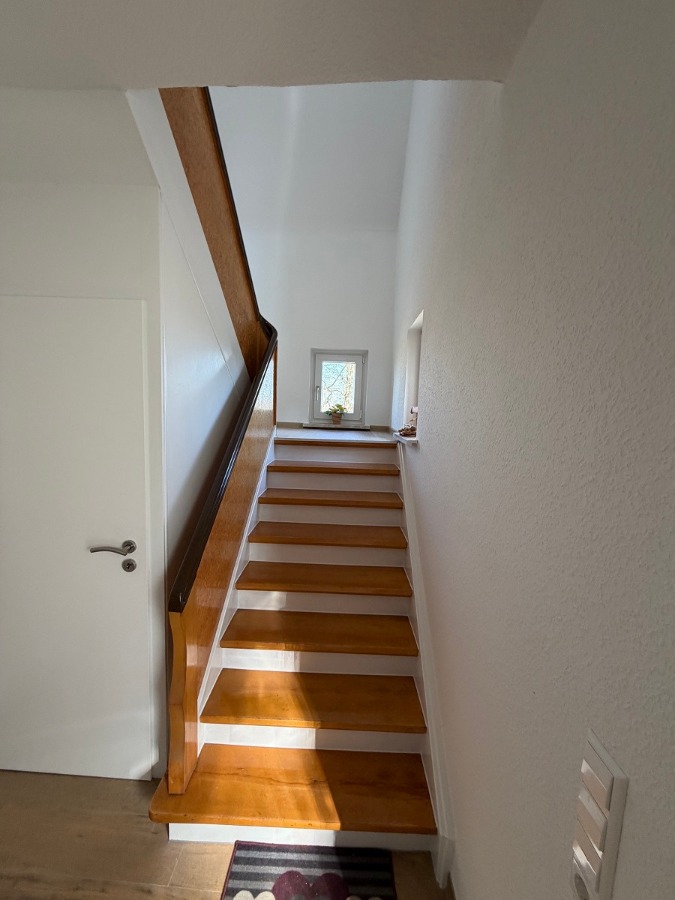 Treppe zum OG.