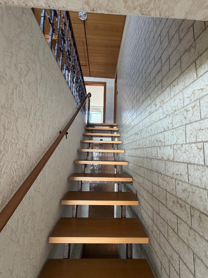 Treppe zum OG.